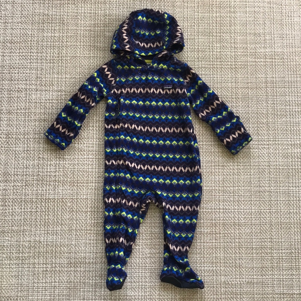 Patagonia Micro Fleece Bunting (size 6-12m)